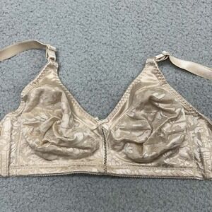 Bali Bra 38C T-Shirt Bra 3372  Double Support Satin